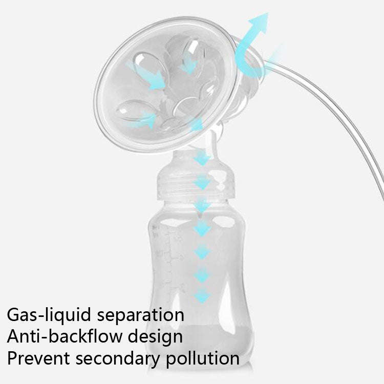 Large Suction Smart Electric Bilateral Breast Pump 12-Speed Silent Breast Pump(White)