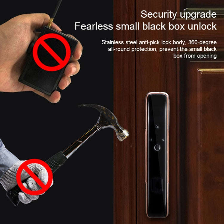 Smart Wifi Anti-Theft Fingerprint Password Lock Mobile Phone Remote Control Electronic Door Lock ...