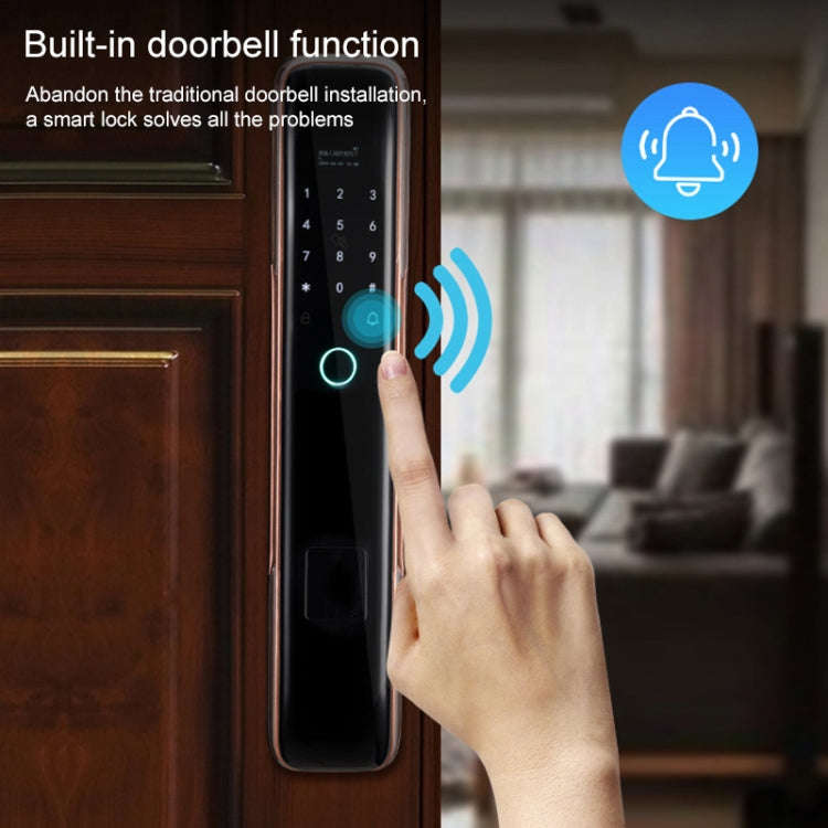 Smart Wifi Anti-Theft Fingerprint Password Lock Mobile Phone Remote Control Electronic Door Lock ...