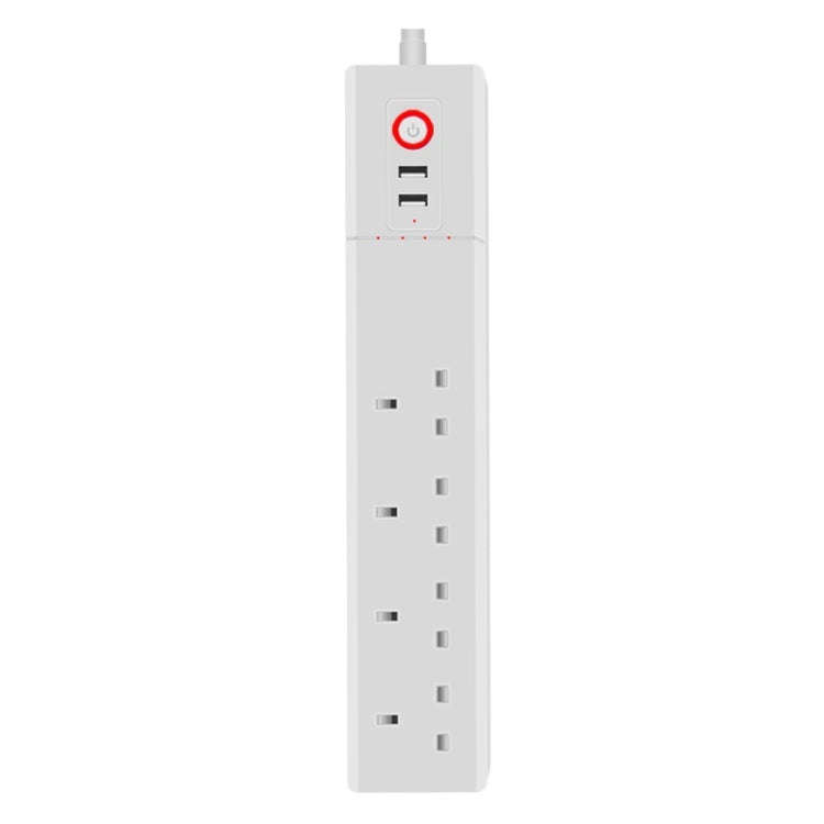 Home Office Wifi Mobile Phone Remote Control Timer Switch Voice Control Power Strip, Line length:...