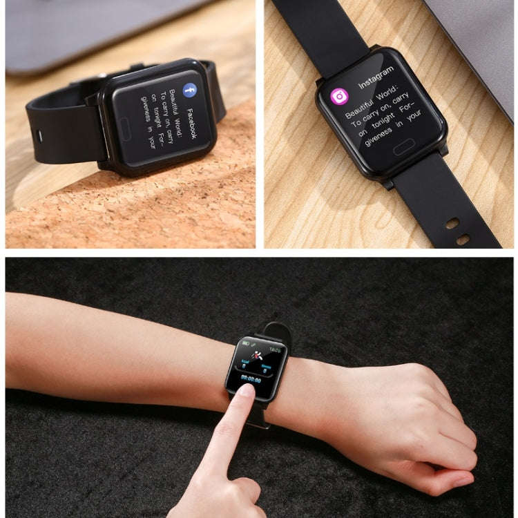 Y12 1.1 inch Screen Smart Bracelet, IP67 Waterproof, Support NFC/ Bluetooth Call/ Sleep Monitorin...