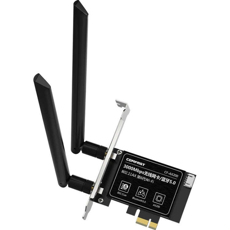 COMFAST Gaming Game 3000Mbps Gigabit Dual-Frequency Wireless Desktop Computer PCIE Wireless Netwo...