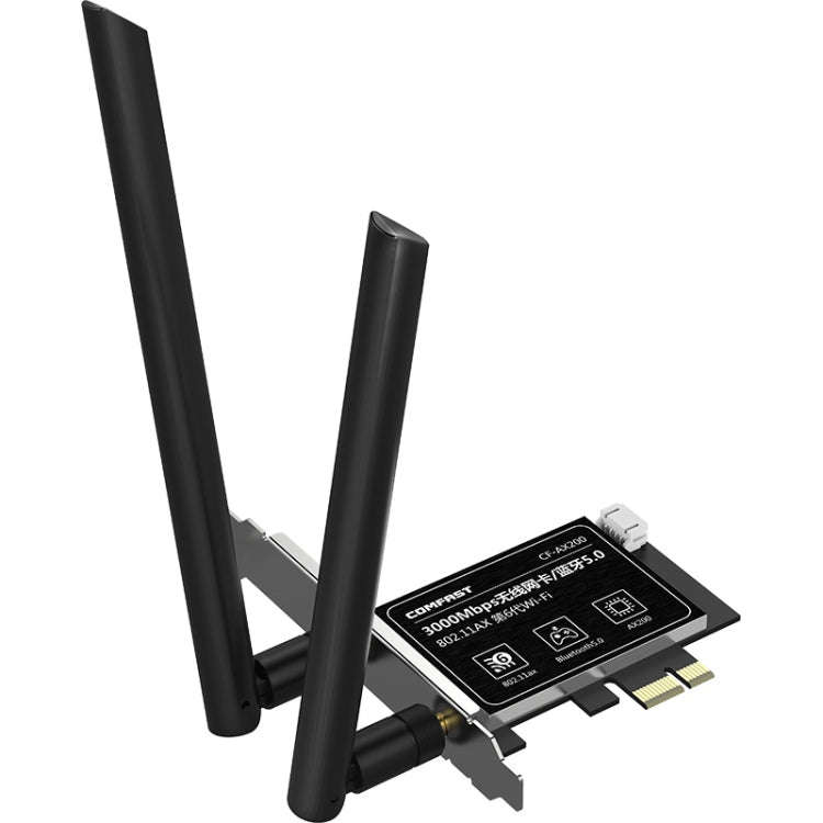 COMFAST Gaming Game 3000Mbps Gigabit Dual-Frequency Wireless Desktop Computer PCIE Wireless Netwo...