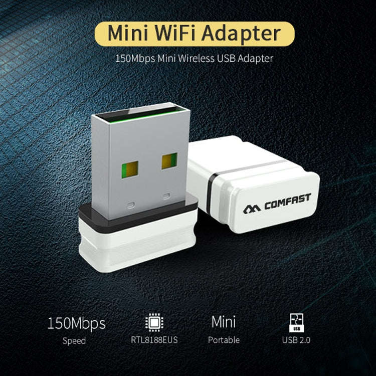 COMFAS CF-WU810N 150Mbps Desktop Notebook USB Wireless Network Card