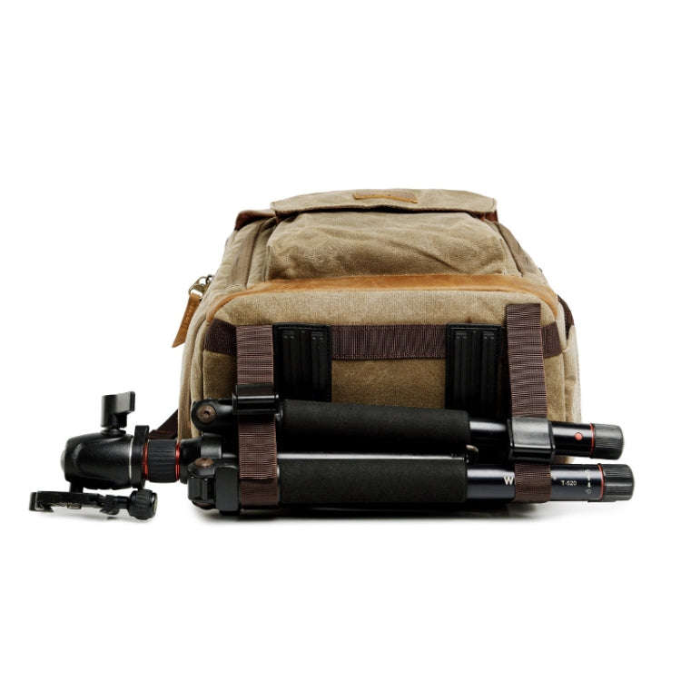 Batik Canvas Waterproof Photography Bag Outdoor Wear-resistant Large Camera Photo Backpack Men fo...