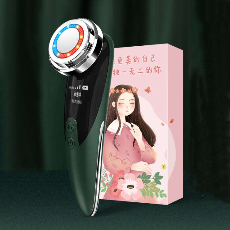 Ultrasonic Importer Facial Massage Facial Washing Cleanser Clean Facial Export Importer(Green)