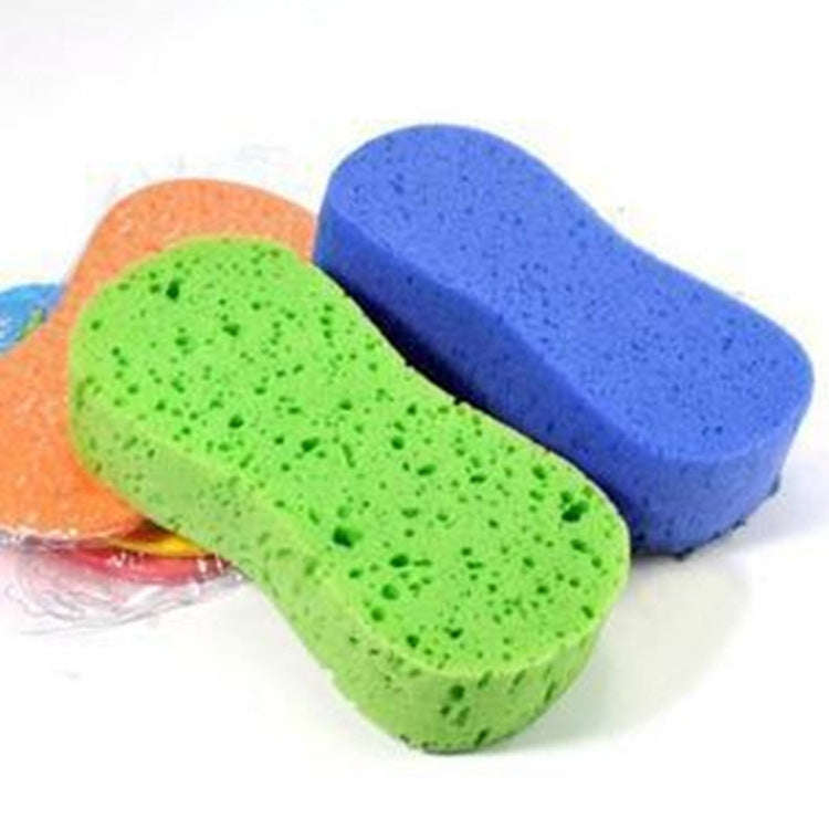 10 PCS Honeycomb Car Wash Sponge Large Vacuum Compression Sponge Car Beauty Waxing Tool(Random Co...