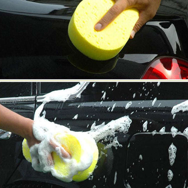 10 PCS Honeycomb Car Wash Sponge Large Vacuum Compression Sponge Car Beauty Waxing Tool(Random Co...