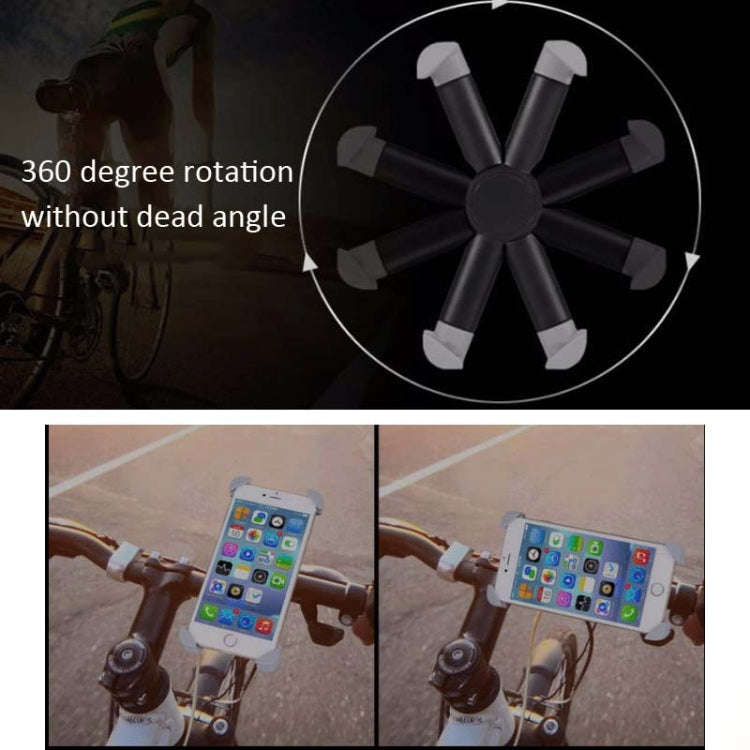 Motorcycle Bicycle Phone Holder Outdoor Riding Equipment Suitable For 4.7-8 Inch Mobile Phone/Tab...