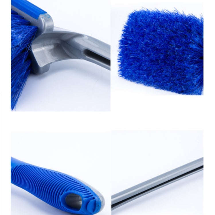 3 PCS Wheel Hub Long-Handled Brush Special Tool For Powerful Decontamination & Cleaning Of Tires,...