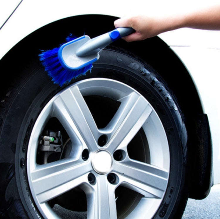 3 PCS Wheel Hub Long-Handled Brush Special Tool For Powerful Decontamination & Cleaning Of Tires,...