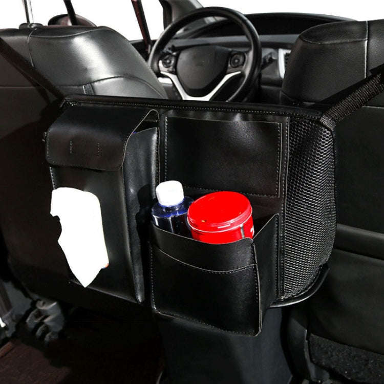 Car Seat Storage Net Pocket Car Storage Bag Multi-Function Suspended Storage Bag, Colour: Thicken...
