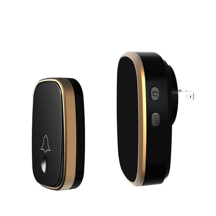 Q188-WW Intelligent Wireless Remote Control Waterproof Doorbell Pager with 45 Chord Music, US Plu...