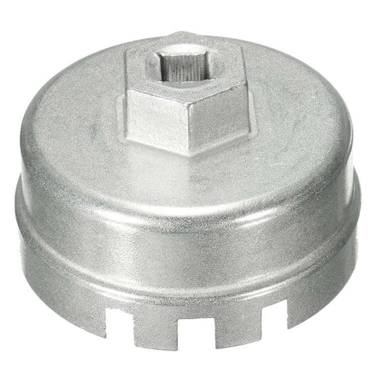 64.5mm Aluminum Oil Filter Wrench Cap Socket Remover Tool for Lexus Toyota Corolla Highlander RAV...