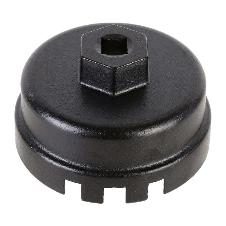64.5mm Aluminum Oil Filter Wrench Cap Socket Remover Tool for Lexus Toyota Corolla Highlander RAV...