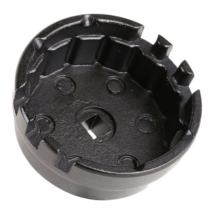 64.5mm Aluminum Oil Filter Wrench Cap Socket Remover Tool for Lexus Toyota Corolla Highlander RAV...