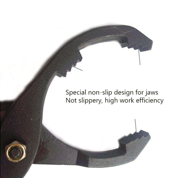 10 Inch Car Repairing Oil Filter Wrench Plier Disassembly Dedicated Clamp Filter Grease Wrench Sp...