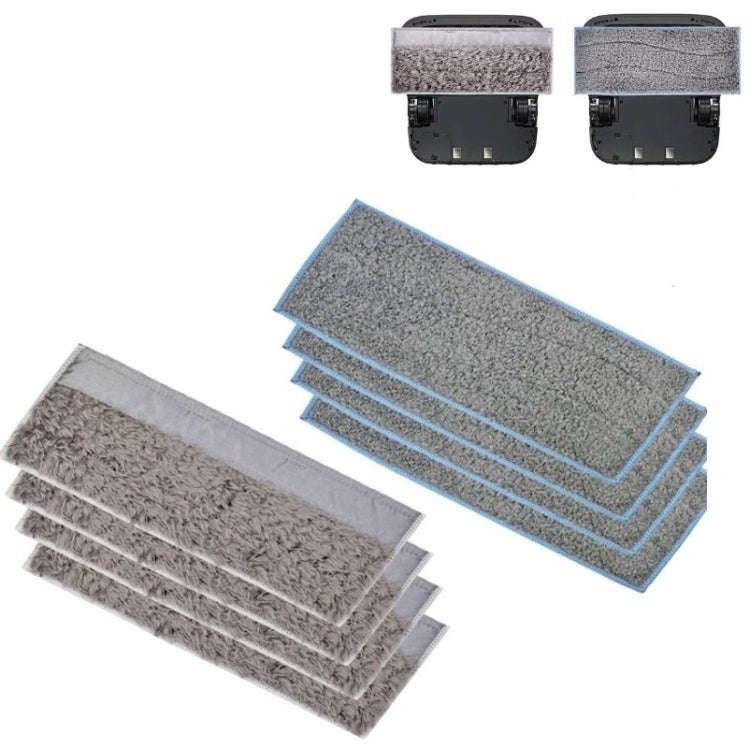 Sweeper Accessories Mop Wet & Dry Type for iRobot Braava / Jet / M6, Specification:8-piece Set (4...