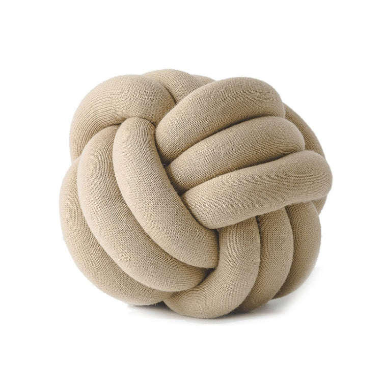 Hand-Made Knotted Ball Pillow, Size: Diameter: 25~30cm(Ma Xing)