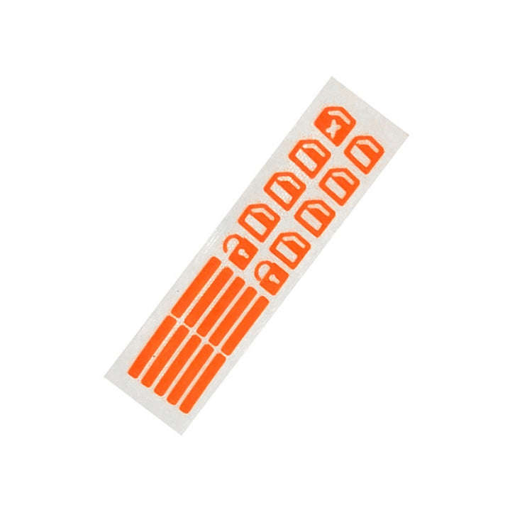 Car Window Sticker Lifter Modified Sticker Car Luminous Switch Car Window Button Car Sticker(Lumi...