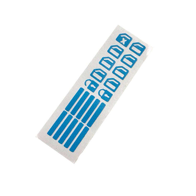 Car Window Sticker Lifter Modified Sticker Car Luminous Switch Car Window Button Car Sticker(Lumi...