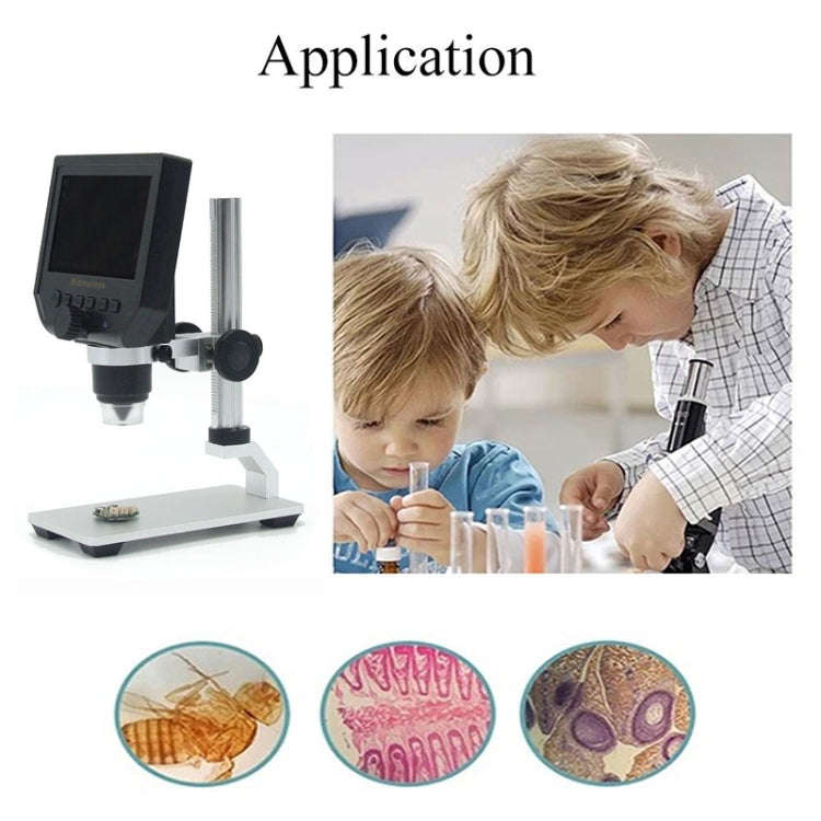 G600A HD Mobile Phone Repair Microscope 4.3 Inch Screen Digital Microscope Electron Microscope(EU...