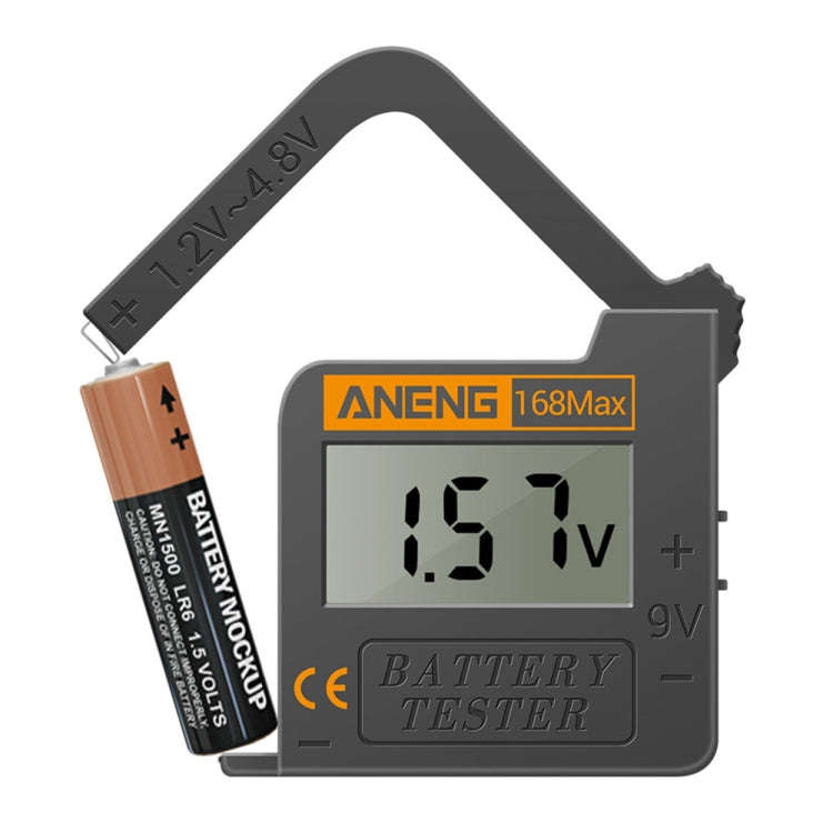 2 PCS ANENG 168MAX Portable Battery Tester High-Precision Battery Power Tester Battery Capacity T...