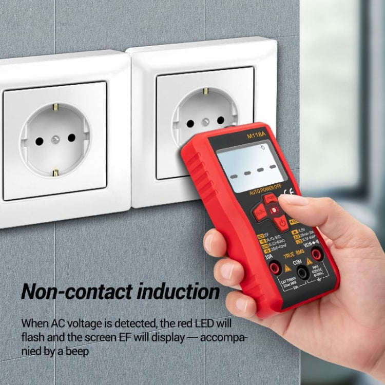 ANENG M118A High-Precision Automatic Range Multimeter Multi-Function Small Electrician Instrument...