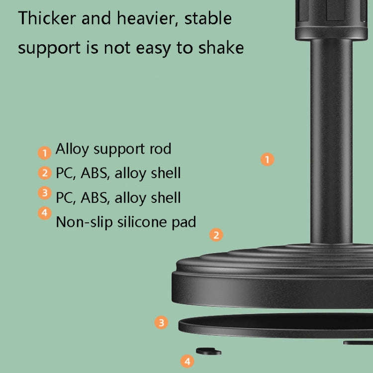 2 PCS Desktop Universal Retractable Multifunctional Mobile Phone Live Broadcast Stand, Specificat...