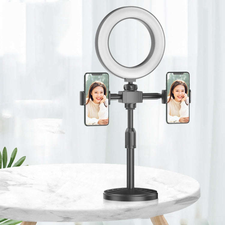 2 PCS Desktop Universal Retractable Multifunctional Mobile Phone Live Broadcast Stand, Specificat...