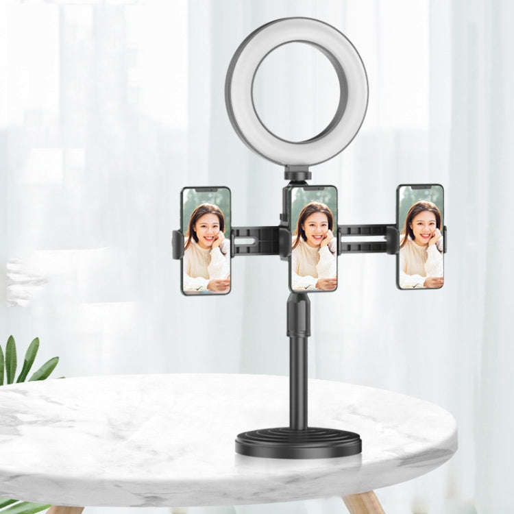 2 PCS Desktop Universal Retractable Multifunctional Mobile Phone Live Broadcast Stand, Specificat...
