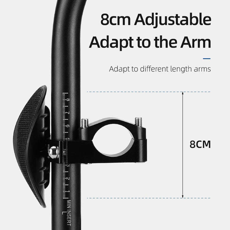 BG-HX-FS-04 Bicycle Aluminum Alloy Frosted Split Rest Bar Mountain Long-Distance Rest Bar Road Bi...