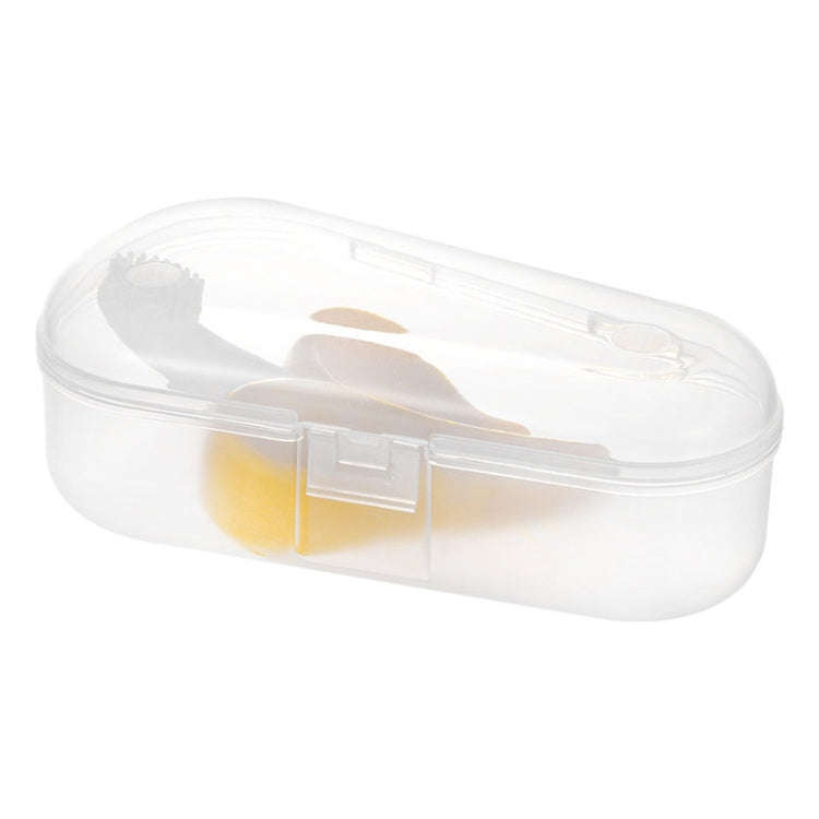Newborn Baby Banana Silicone Teether Bite(Yellow)