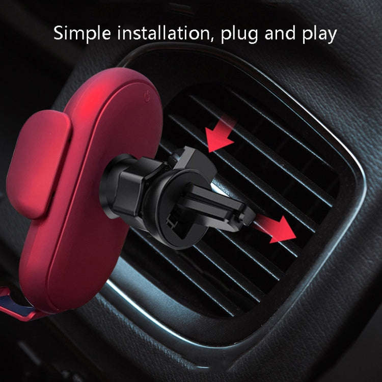 S11 Smart Infrared Sensor Car Wireless Charger, Colour: Black  (With Suction Cup Bracket)