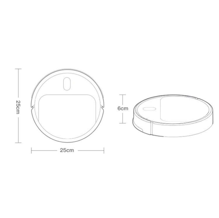 Jallen Gabor IS25 Household Charging Toy Automatic Sweeping Robot Smart Vacuum Cleaner, Product s...