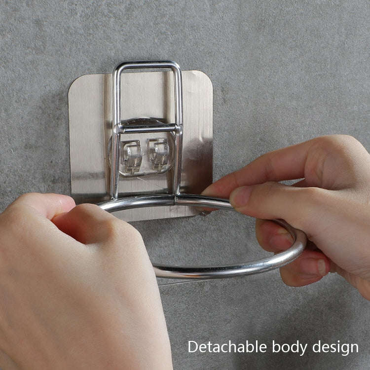 Hotel Toilet Bathroom Stainless Steel Ashtray Cigarette Storage Rack(Ashtray+Brushed Ash)