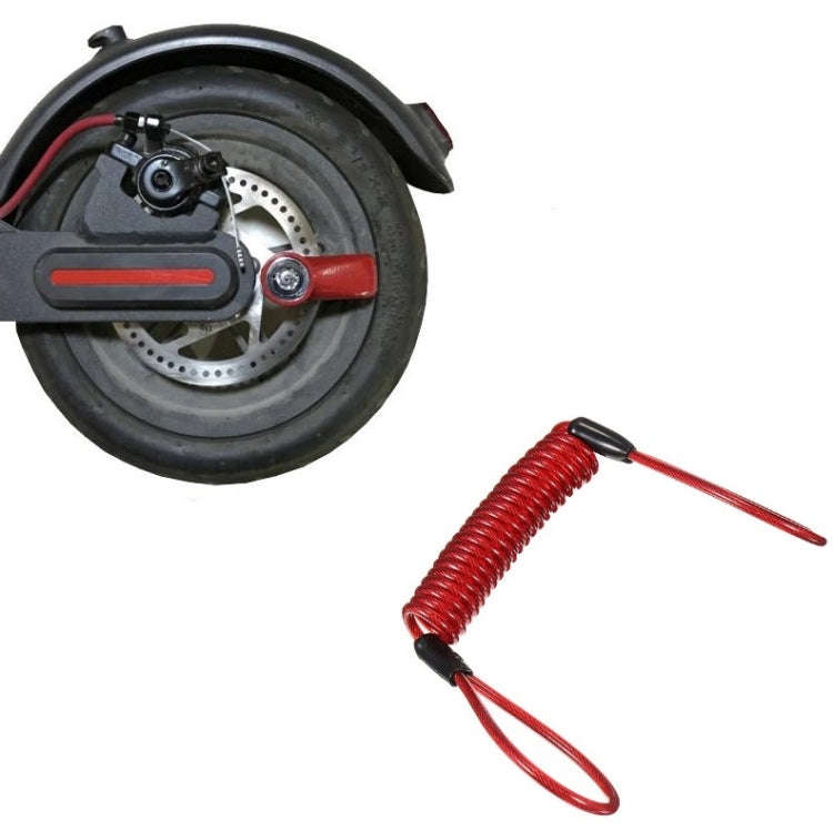 2 in 1 Electric Scooter Disc Brake Lock Multi-Function Reinforced Anti-Theft Lock Accessory for X...