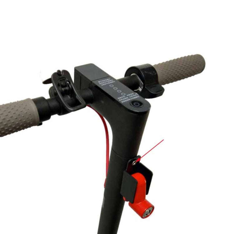 2 in 1 Electric Scooter Disc Brake Lock Multi-Function Reinforced Anti-Theft Lock Accessory for X...