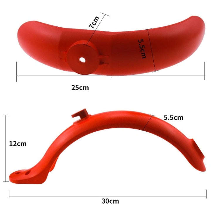Electric Scooter Modified Fenders for Xiaomi Mijia M365 / M365 Pro, Specification: Front Fender+R...