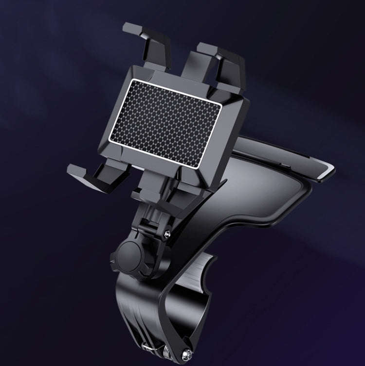 Car Mobile Phone Holder Car Dashboard Rearview Mirror Navigation Bracket With Stop Sign