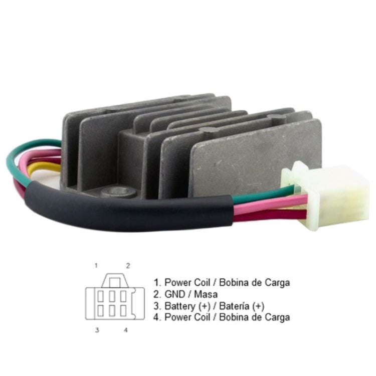 2006.0.1 Motorcycle Rectifier For Zanella FX 200 / Panther R 110 / Gilera TP 150