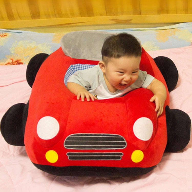 Baby Seats Sofa Cartoon Chair Toys Car Sofa(Red)