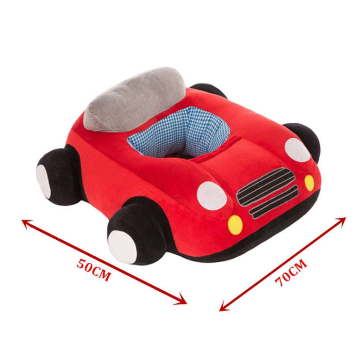 Baby Seats Sofa Cartoon Chair Toys Car Sofa(Red)