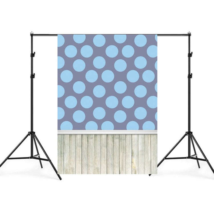 1.5m x 2.1m Light Dot Retro Wooden Board Baby Photo Shoot Background Cloth