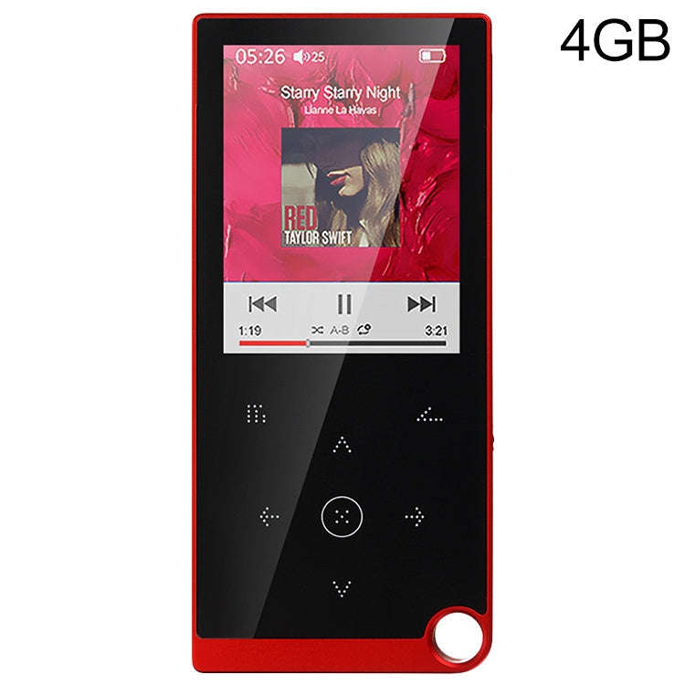 E05 2.4 inch Touch-Button MP4 / MP3 Lossless Music Player, Support E-Book / Alarm Clock / Timer S...