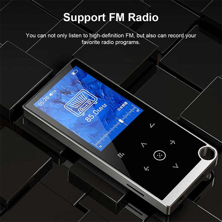 E05 2.4 inch Touch-Button MP4 / MP3 Lossless Music Player, Support E-Book / Alarm Clock / Timer S...