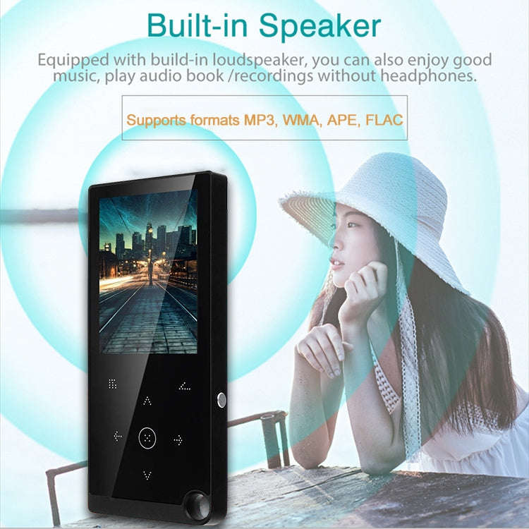 E05 2.4 inch Touch-Button MP4 / MP3 Lossless Music Player, Support E-Book / Alarm Clock / Timer S...