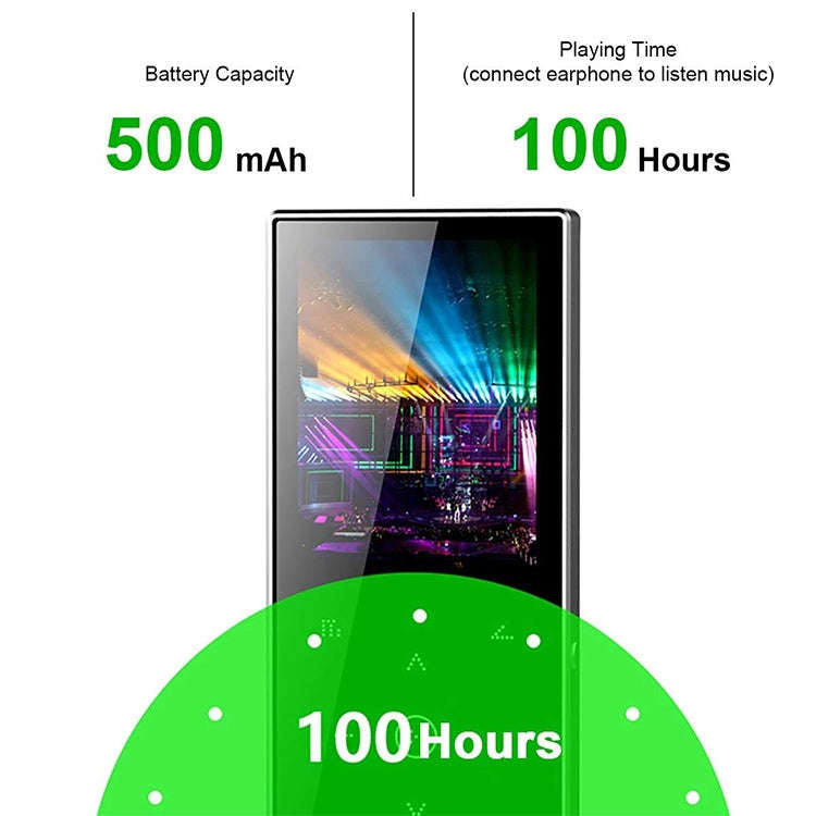 E05 2.4 inch Touch-Button MP4 / MP3 Lossless Music Player, Support E-Book / Alarm Clock / Timer S...