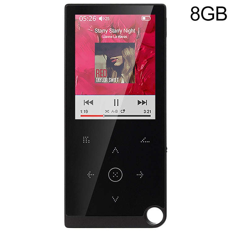 E05 2.4 inch Touch-Button MP4 / MP3 Lossless Music Player, Support E-Book / Alarm Clock / Timer S...