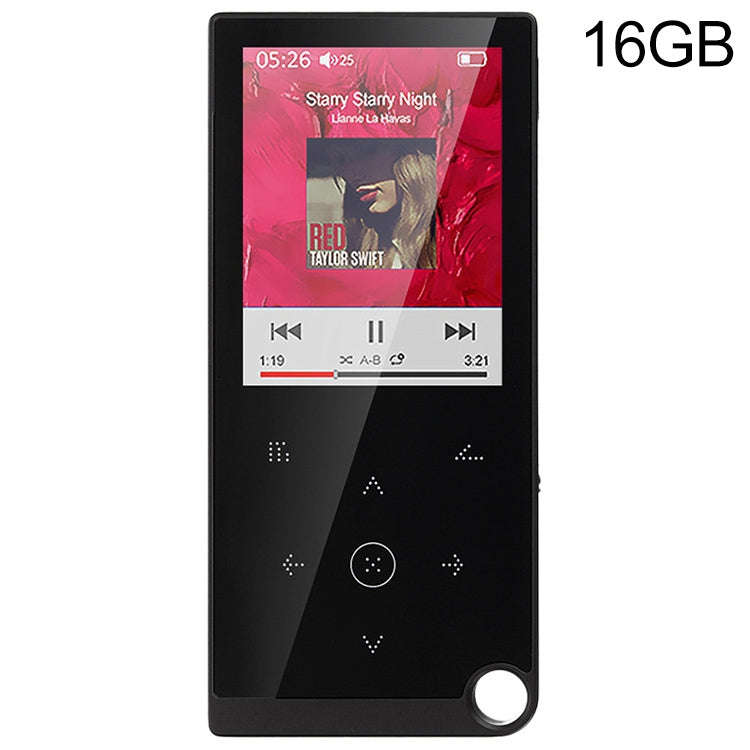 E05 2.4 inch Touch-Button MP4 / MP3 Lossless Music Player, Support E-Book / Alarm Clock / Timer S...